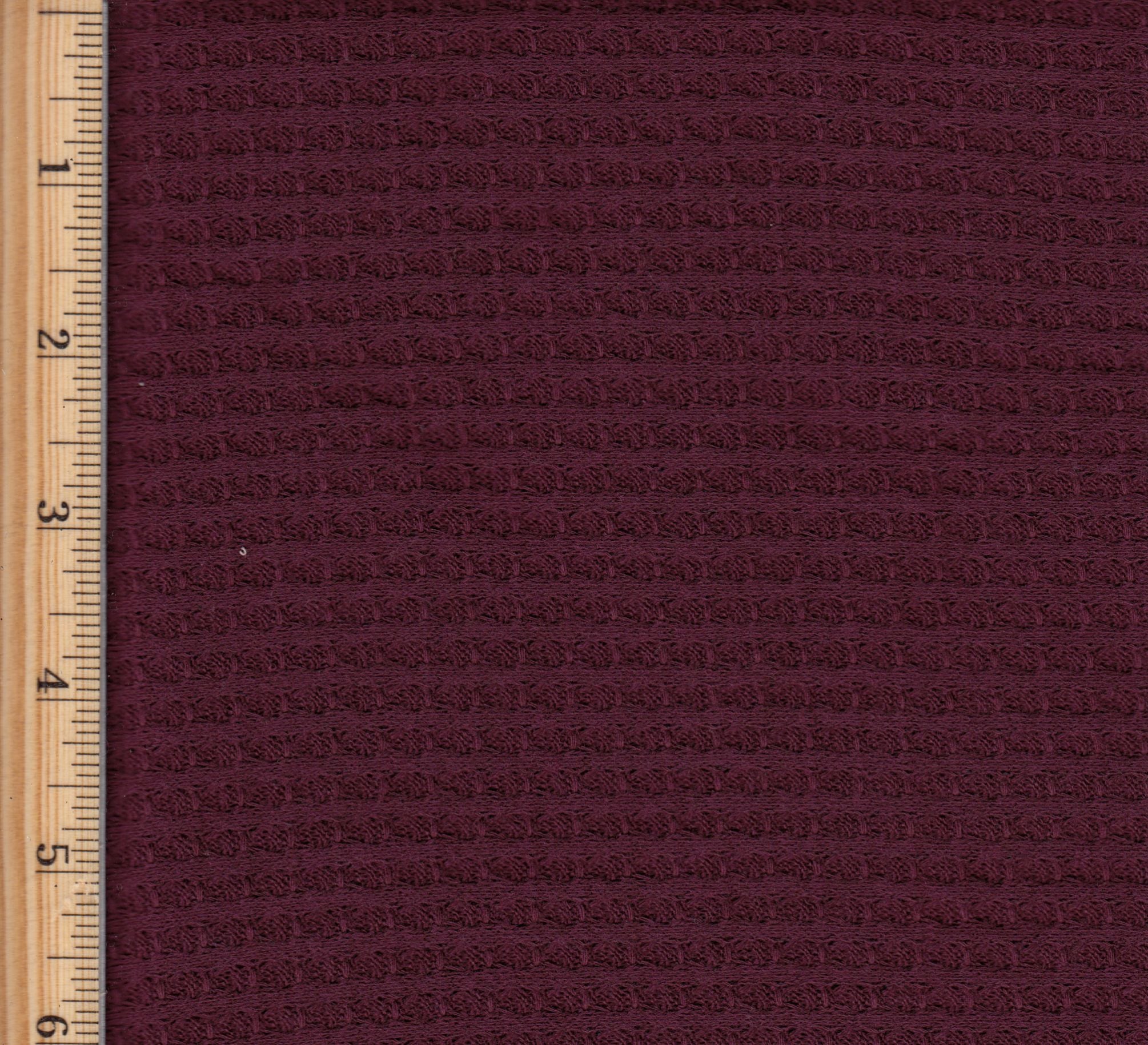 40007 BURGUNDY#11 BOTTOM BURGUNDY CARDEGAN CLOSE OUT JACKET KNIT PANTS POLYESTER RAYON SKIRT SOLID SPANDEX TOP VEST WAFFLE BRUSH