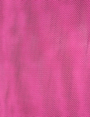 98600ZY NEON FUCHSIA#113 CLOSE OUT DRESS LOUNGEWEAR MESH POLYESTER POWER SHIRT SOLID SPANDEX SUBLIMATION SWIM WEAR TOP WHITE