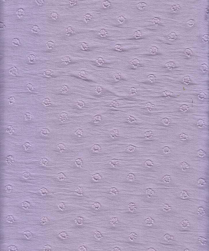 50383 LILAC#6 AIR FLOW BOTTOM CEY SOLID DRESS LILAC PANTS POLYESTER SHIRT SHORT SKIRT SUBLIMATION SWISS DOT TOP URAGIRI WOVEN