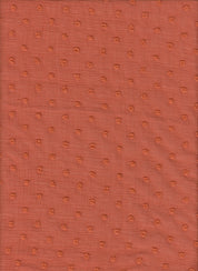 12031 CINNAMON DK#9 AIR FLOW BOTTOM CINNAMON DRESS PANTS POLYESTER RUST SHIRT SHORT SKIRT SOLID SUBLIMATION SWIM WEAR SWISS DOT TOP URAGIRI WOVEN