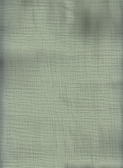 40123MC SAGE#50A BOTTOM CARDEGAN COTTON DOUBLE GAUZE DRESS GREEN PANTS SAGE SHIRT SKIRT SOLID TOP WOVEN