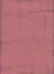 40123MC BLUSH#131 BLUSH BOTTOM CARDEGAN COTTON DOUBLE GAUZE DRESS PANTS SHIRT SKIRT SOLID TOP WOVEN