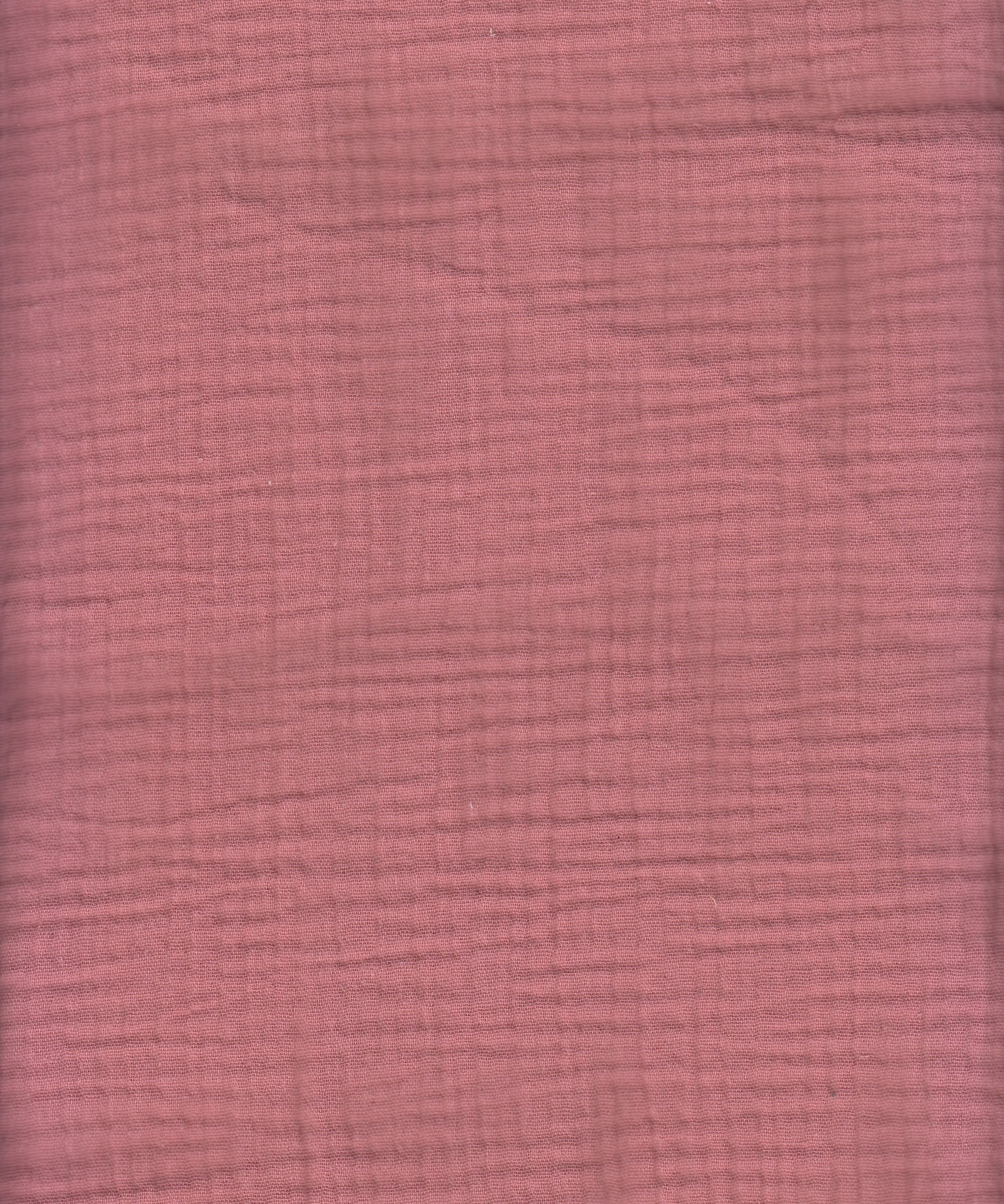40123MC BLUSH#131 BLUSH BOTTOM CARDEGAN COTTON DOUBLE GAUZE DRESS PANTS SHIRT SKIRT SOLID TOP WOVEN