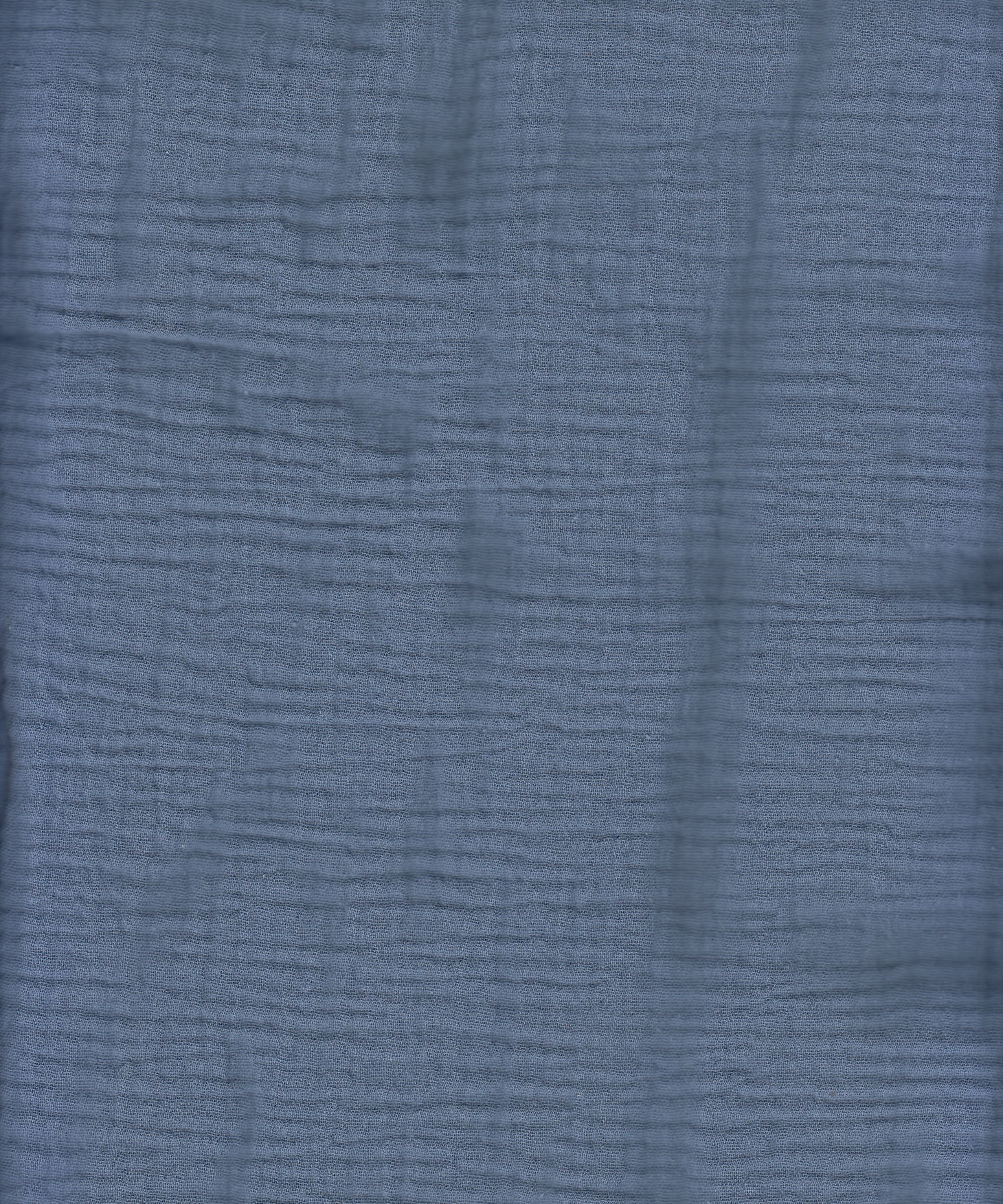 40123MC DENIM#132 BLUE BOTTOM CARDEGAN COTTON DK.DENIM DOUBLE GAUZE DRESS PANTS SHIRT SKIRT SOLID TOP WOVEN