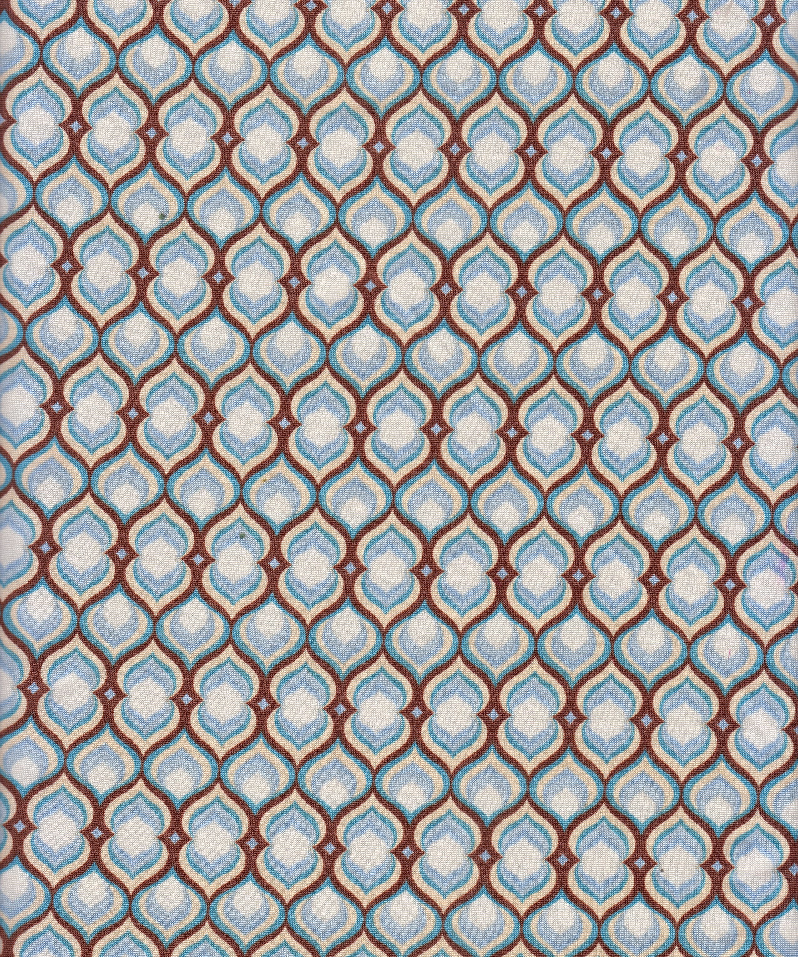 BLUE#1 BLUE DRESS DTY NON BRUSH GEOMETRIC IVORY KNIT PANTS POLYESTER SHIRT SKIRT SPANDEX TOP