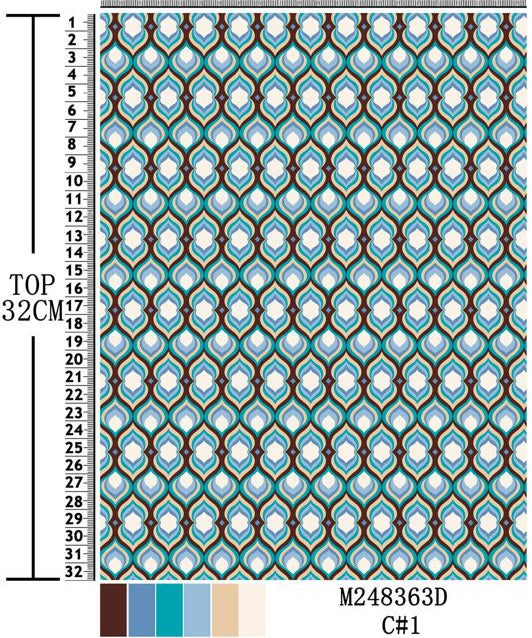 BLUE#1 BLUE DRESS DTY NON BRUSH GEOMETRIC IVORY KNIT PANTS POLYESTER SHIRT SKIRT SPANDEX TOP
