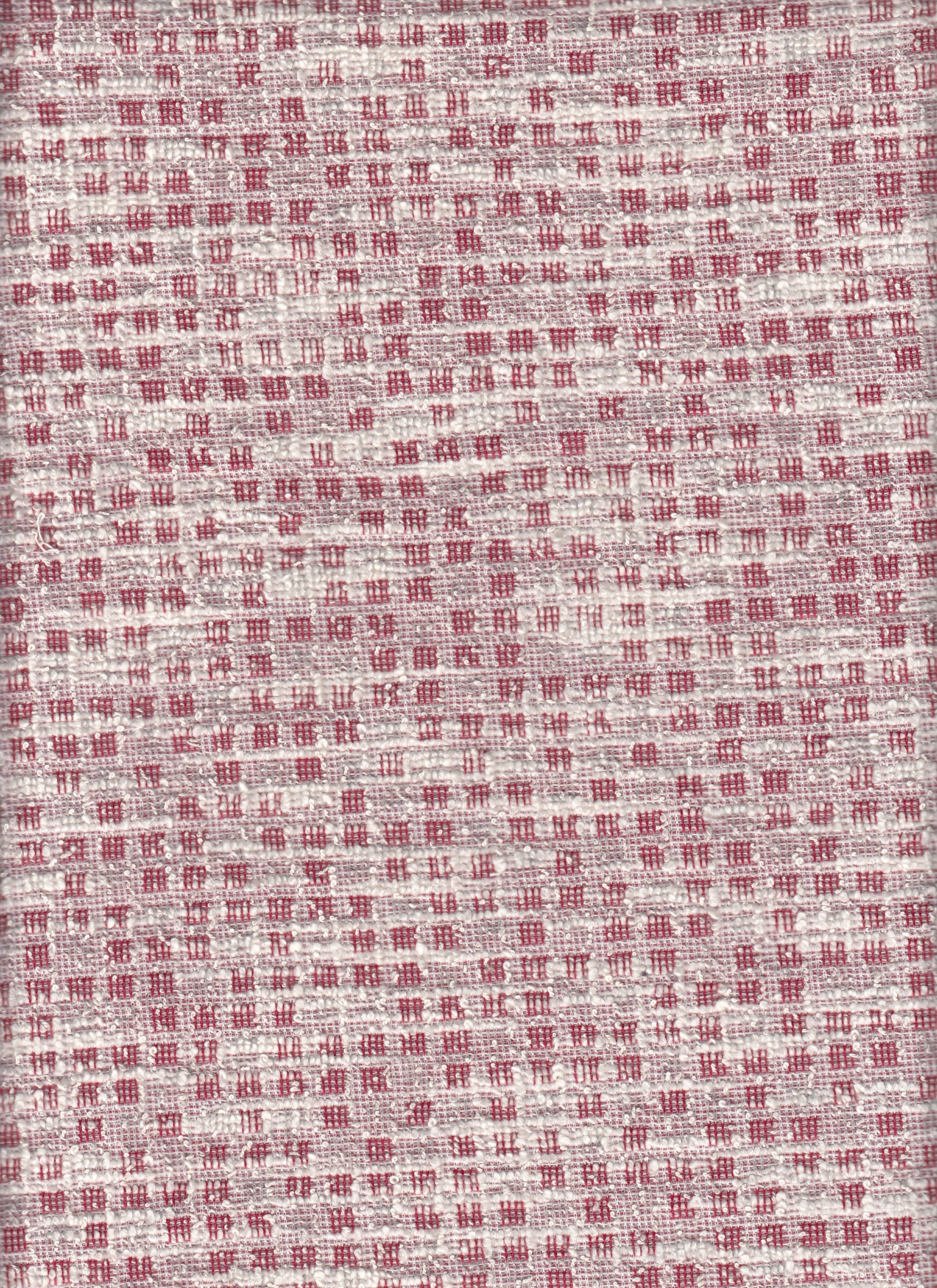 69137 RED/IVORY#2 BOTTOM BOUCLE CARDEGAN COTTON DRESS JACKET JACQUARD KNIT PANTS PARTY POLYESTER SKIRT SPANDEX SUITS TOP VEST