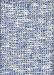 69137 ROYAL/IVORY#3 BOTTOM BOUCLE CARDEGAN COTTON DRESS JACKET JACQUARD KNIT PANTS PARTY POLYESTER SKIRT SPANDEX SUITS TOP VEST