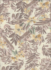 IW39720-14858 IVORY/MUSTARD#16 AIR FLOW CEY PRINTED WOVEN