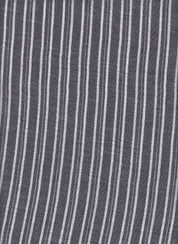 79019KF BLACK/WHITE#4 DRESS LUXURY STRIPE PANTS POLYESTER SHIRT SHORT SKIRT STRIPS PRINTS TOP WOVEN