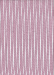 79019KF ROSE/WHITE#5 DRESS LUXURY STRIPE PANTS POLYESTER SHIRT SHORT SKIRT STRIPS PRINTS TOP WOVEN