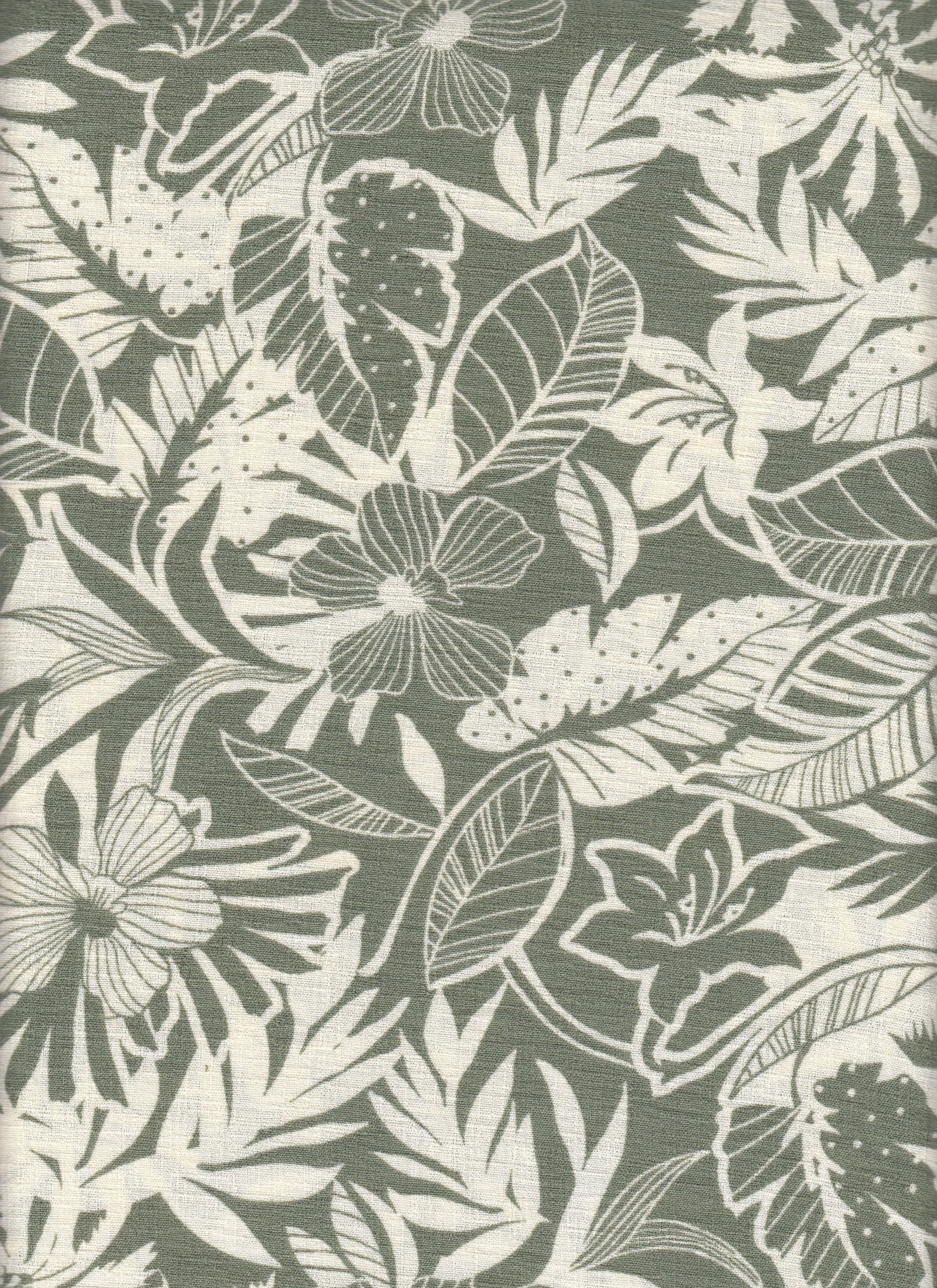 IW79015-14739 OLIVE/CREAM#9 BOTTOM CEY LINEN DRESS LOOK PRINT PANTS POLYESTER SHIRT SKIRT TOP WOVEN