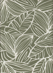 IW60006-14633 OLIVE/CREAM#9 BIG LEAF BOTTOM CARDEGAN DRESS MARBEL PRINTED MARBLE NYLON PANTS RAYON SHIRT SHORT SKIRT TOP TROPICAL WOVEN