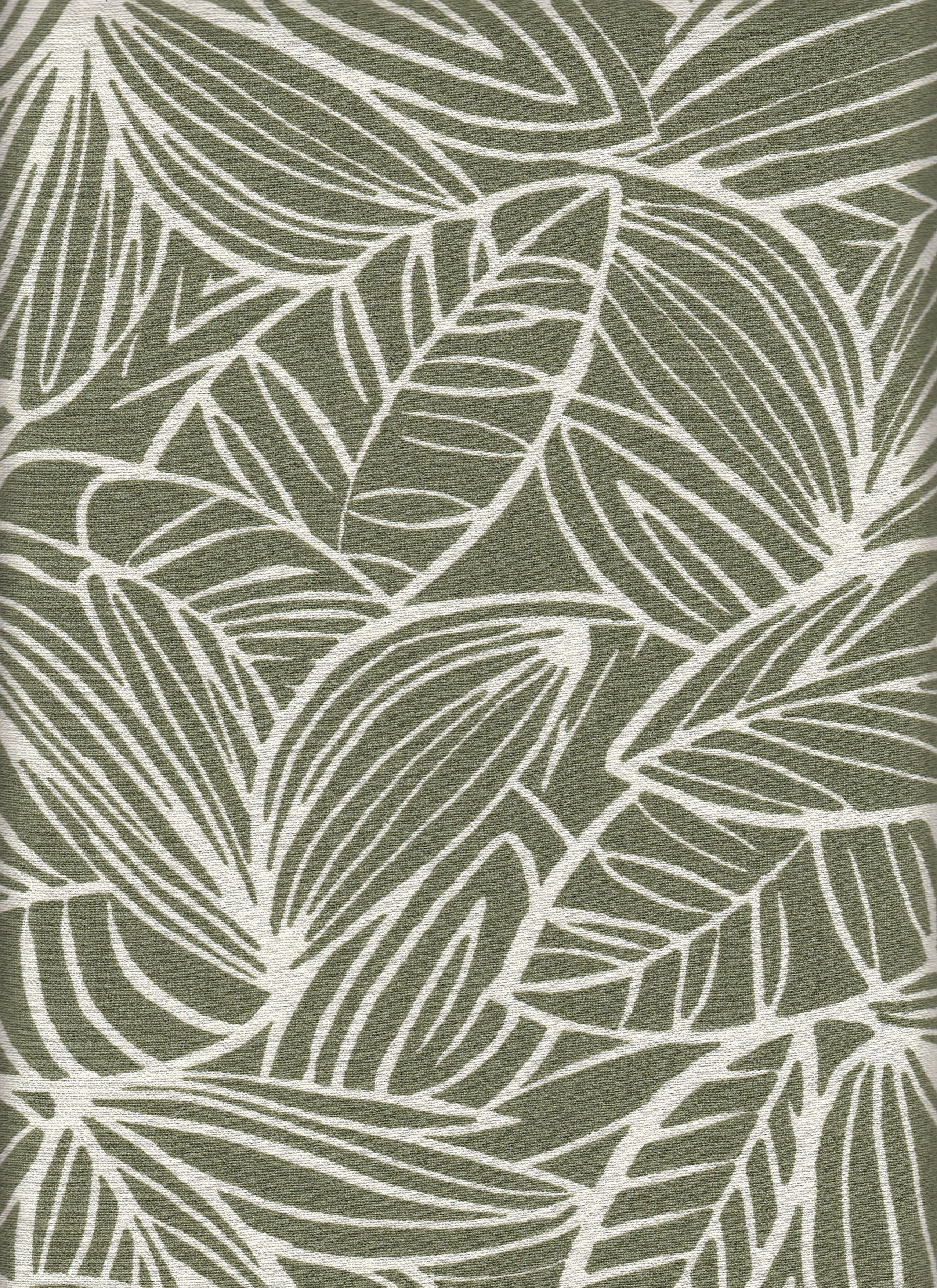 IW60006-14633 OLIVE/CREAM#9 BIG LEAF BOTTOM CARDEGAN DRESS MARBEL PRINTED MARBLE NYLON PANTS RAYON SHIRT SHORT SKIRT TOP TROPICAL WOVEN