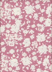 IW60006-13895A PINK/CREAM#4 BOTTOM CARDEGAN DRESS FLOWER LEAF MARBLE PRINTED NYLON PANTS RAYON SHIRT SHORT SKIRT SMALL TOP WOVEN