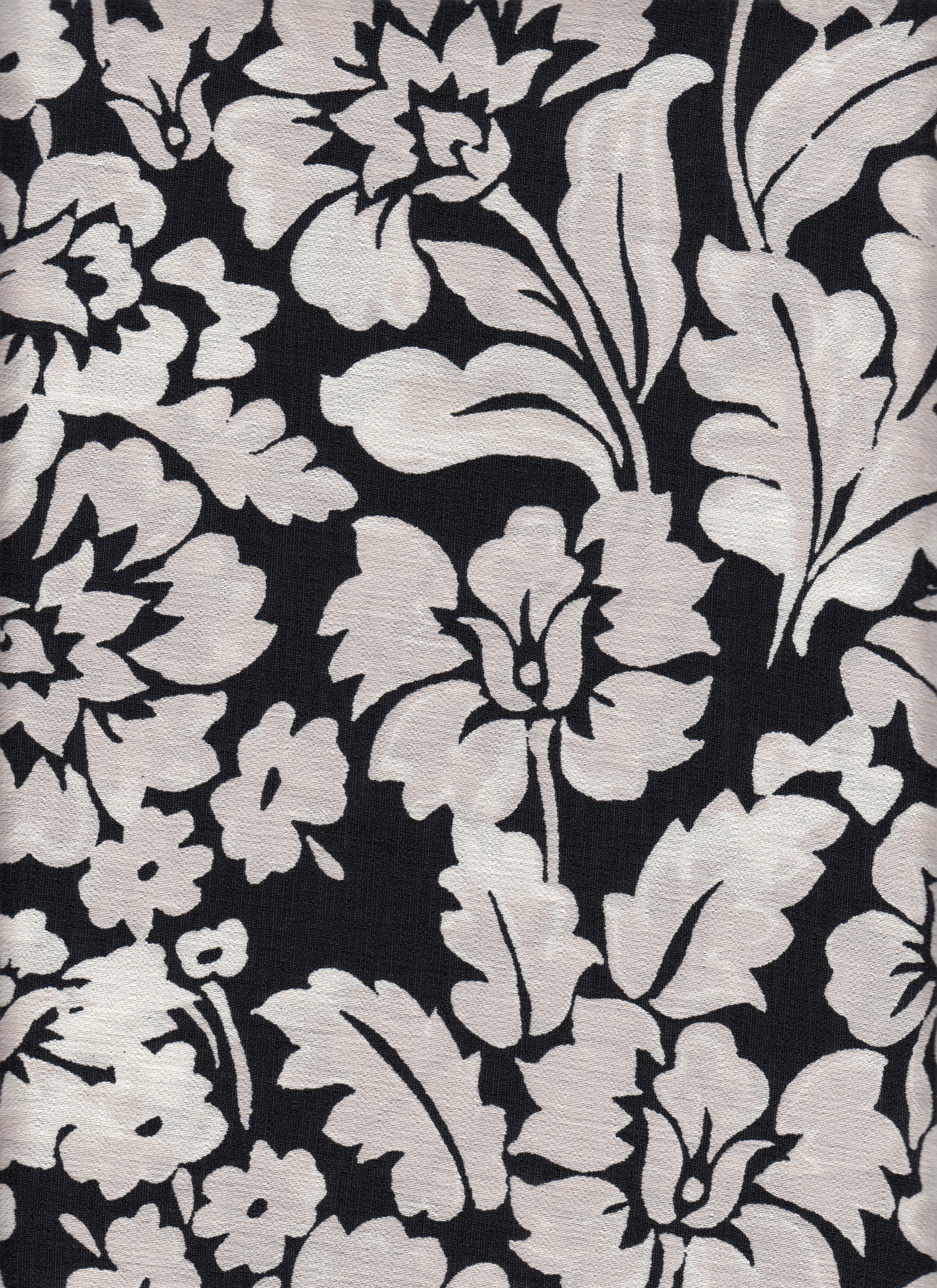 IW60006-14602 BLACK/GRAY#1 BIG FLOWER LEAF BOTTOM CARDEGAN DRESS MARBLE PRINTED NYLON PANTS RAYON SHIRT SHORT SKIRT SMALL TOP WOVEN