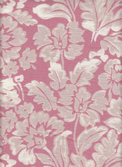 IW60006-14602 MAUVE/CREAM#2 BIG FLOWER LEAF BOTTOM CARDEGAN DRESS MARBLE PRINTED NYLON PANTS RAYON SHIRT SHORT SKIRT SMALL TOP WOVEN