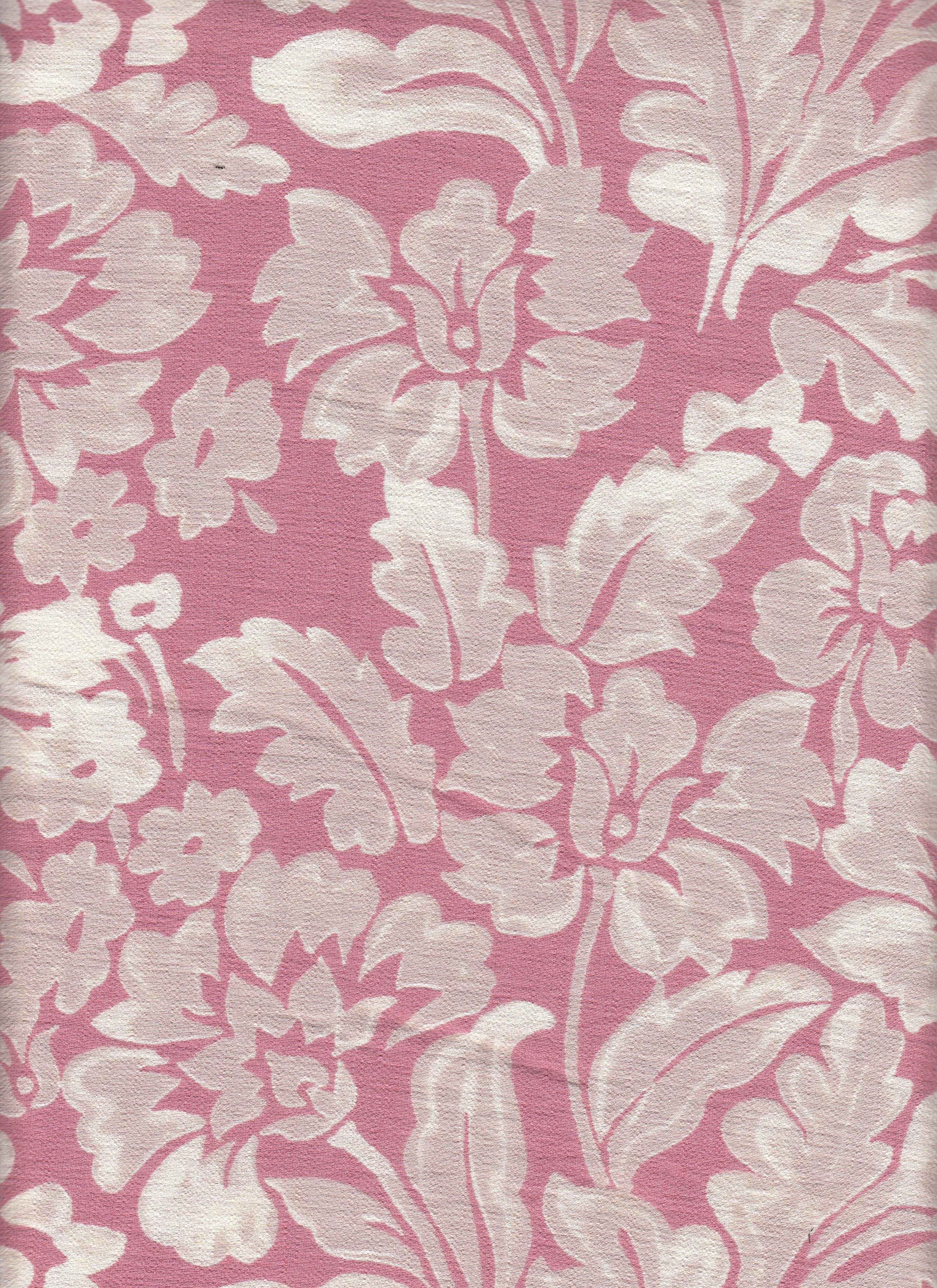 IW60006-14602 MAUVE/CREAM#2 BIG FLOWER LEAF BOTTOM CARDEGAN DRESS MARBLE PRINTED NYLON PANTS RAYON SHIRT SHORT SKIRT SMALL TOP WOVEN