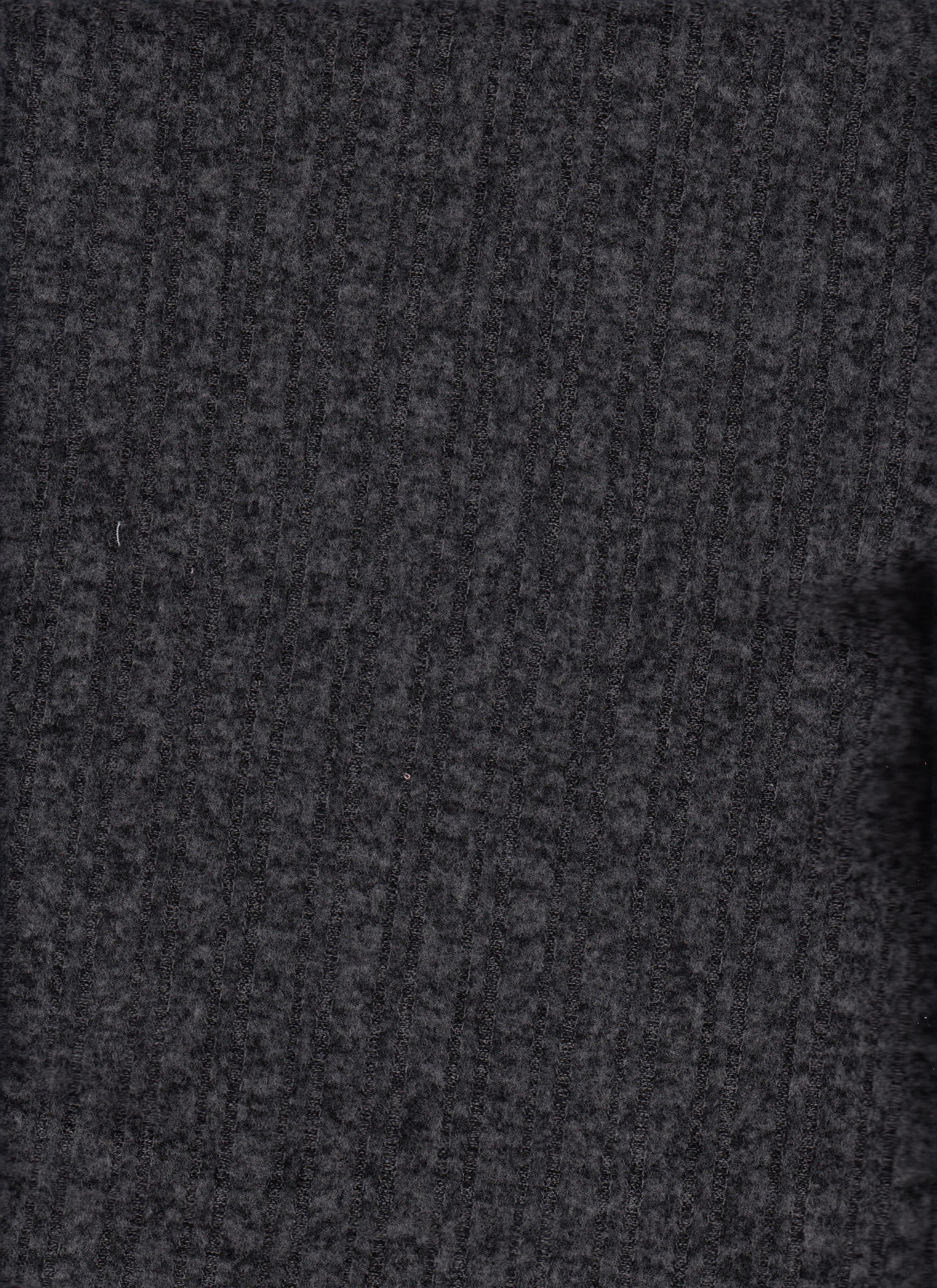 99224 2TN CHARCOAL GREY#4 BRUSHED CARDEGAN CHARCOAL GREY JACKET KNIT POLYESTER RAYON RIB SOLID SPANDEX SWEATER SWEATSHIRT VEST