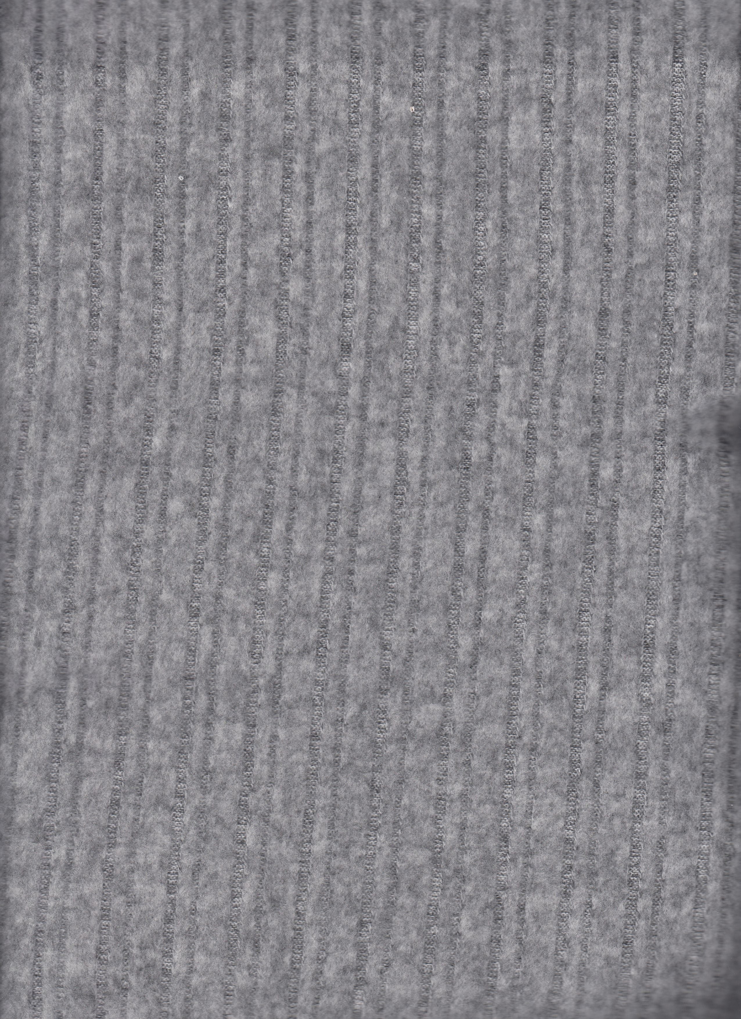 99224 2TN HEATHER GREY#5 BRUSHED CARDEGAN H.GREY JACKET KNIT POLYESTER RAYON RIB SOLID SPANDEX SWEATER SWEATSHIRT VEST