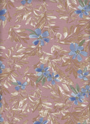 Airflow Tropical Printed Fabric | 100% Polyester Lightweight Woven 