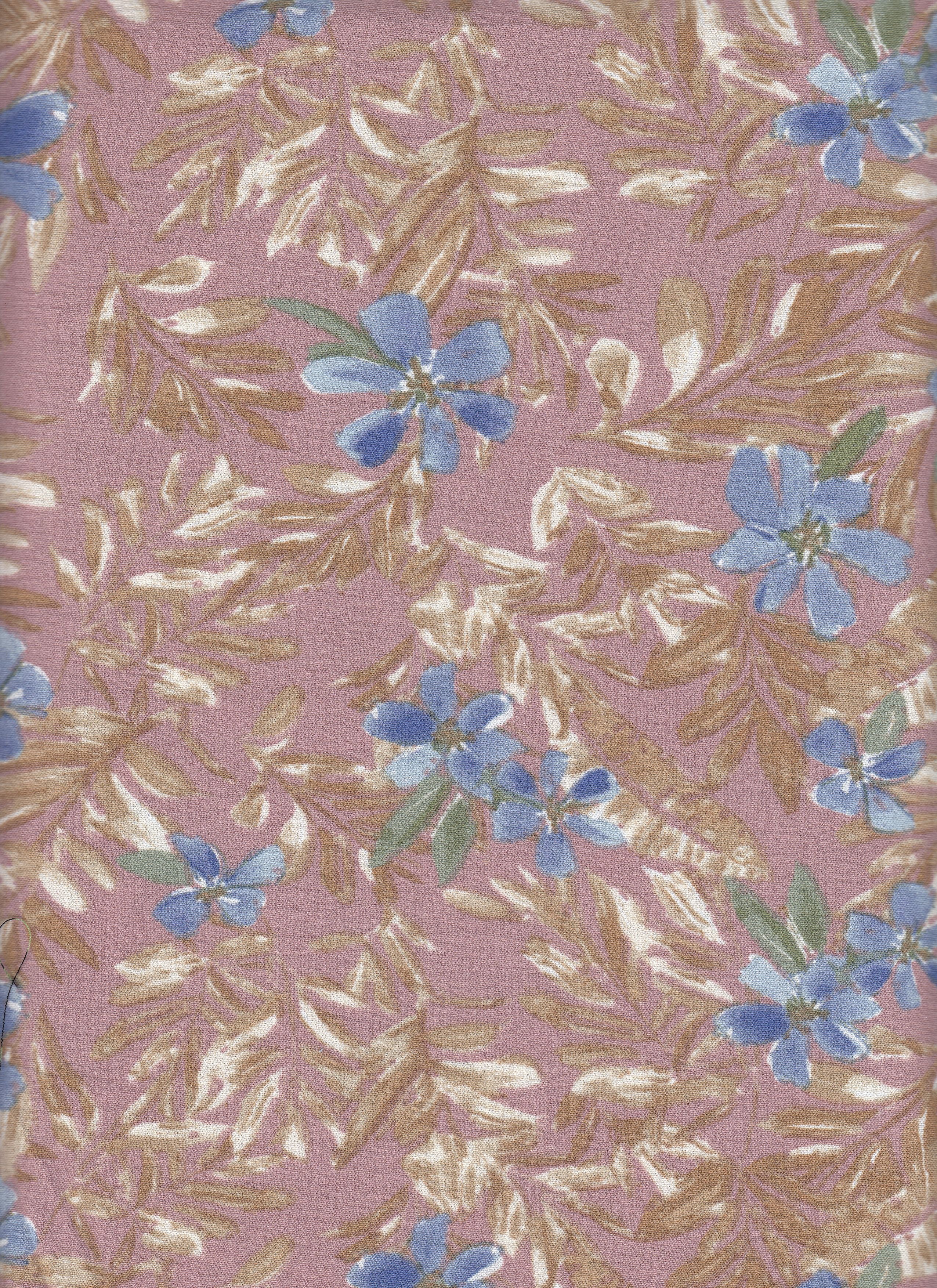 Airflow Tropical Printed Fabric | 100% Polyester Lightweight Woven 
