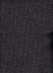 Brushed Rib Knit - Soft, Stretchy Fabric With Cozy Drape 
