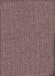 Brushed Rib Knit - Soft, Stretchy Fabric With Cozy Drape 