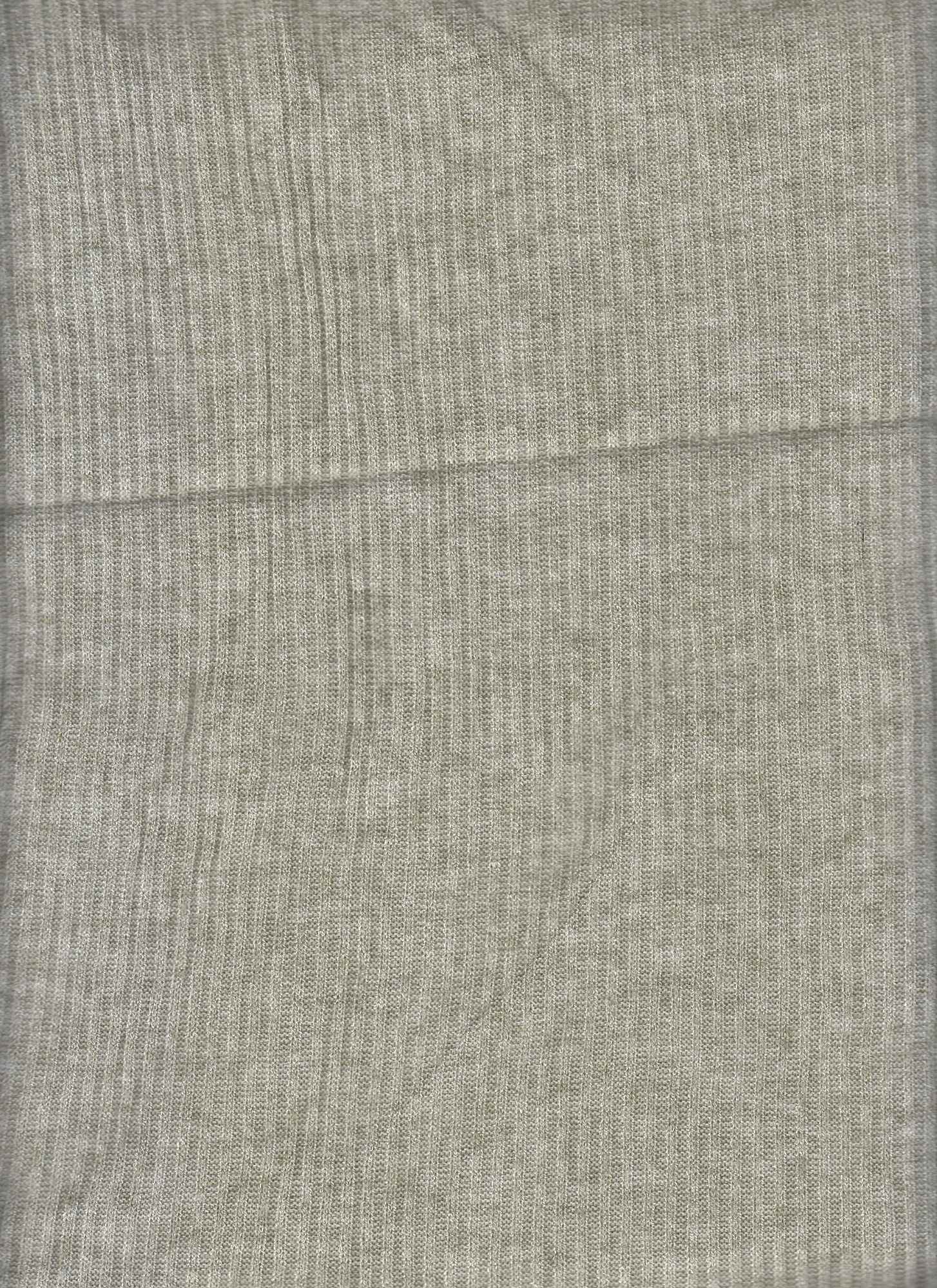 Cashmere Rib Knit Fabric - Soft, Stretchy, and Textured - Ideal for Sweaters, Cardigans, Dresses, An 