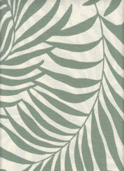 Cey Linen Printed Fabric - 100% Polyester - Tropical Print Linen Look Woven 