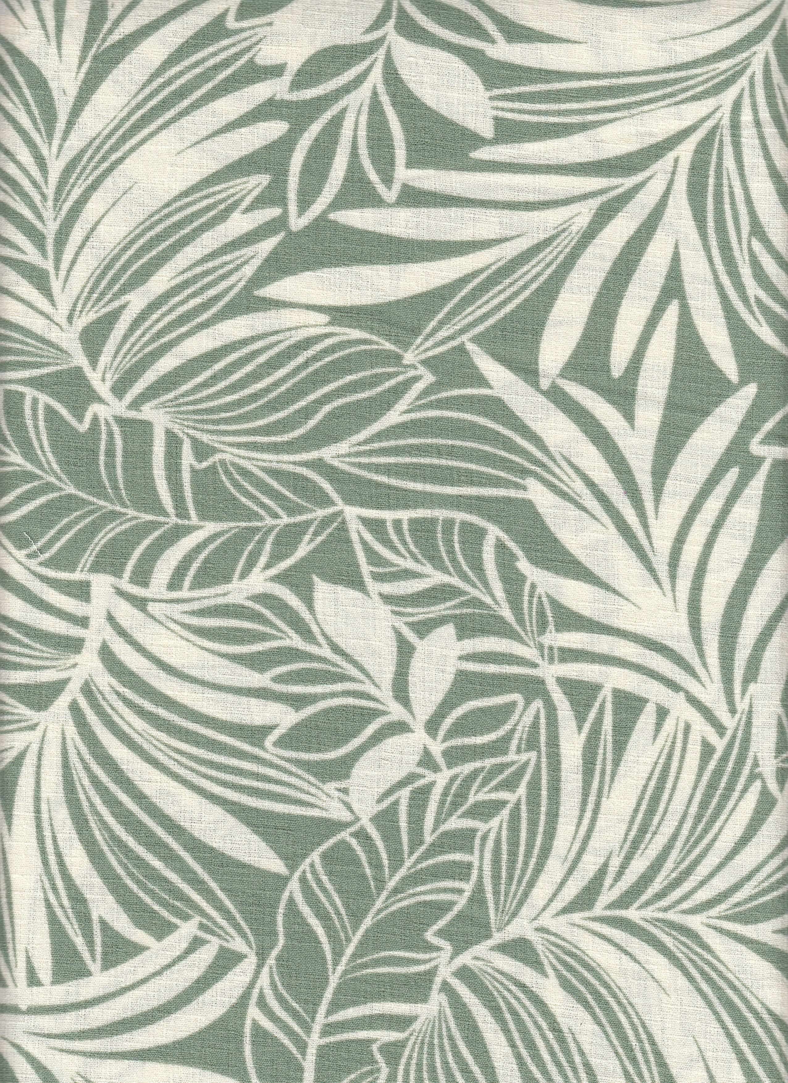 Cey Linen Printed Fabric - 100% Polyester - Tropical Print Linen Look Woven for Dresses 