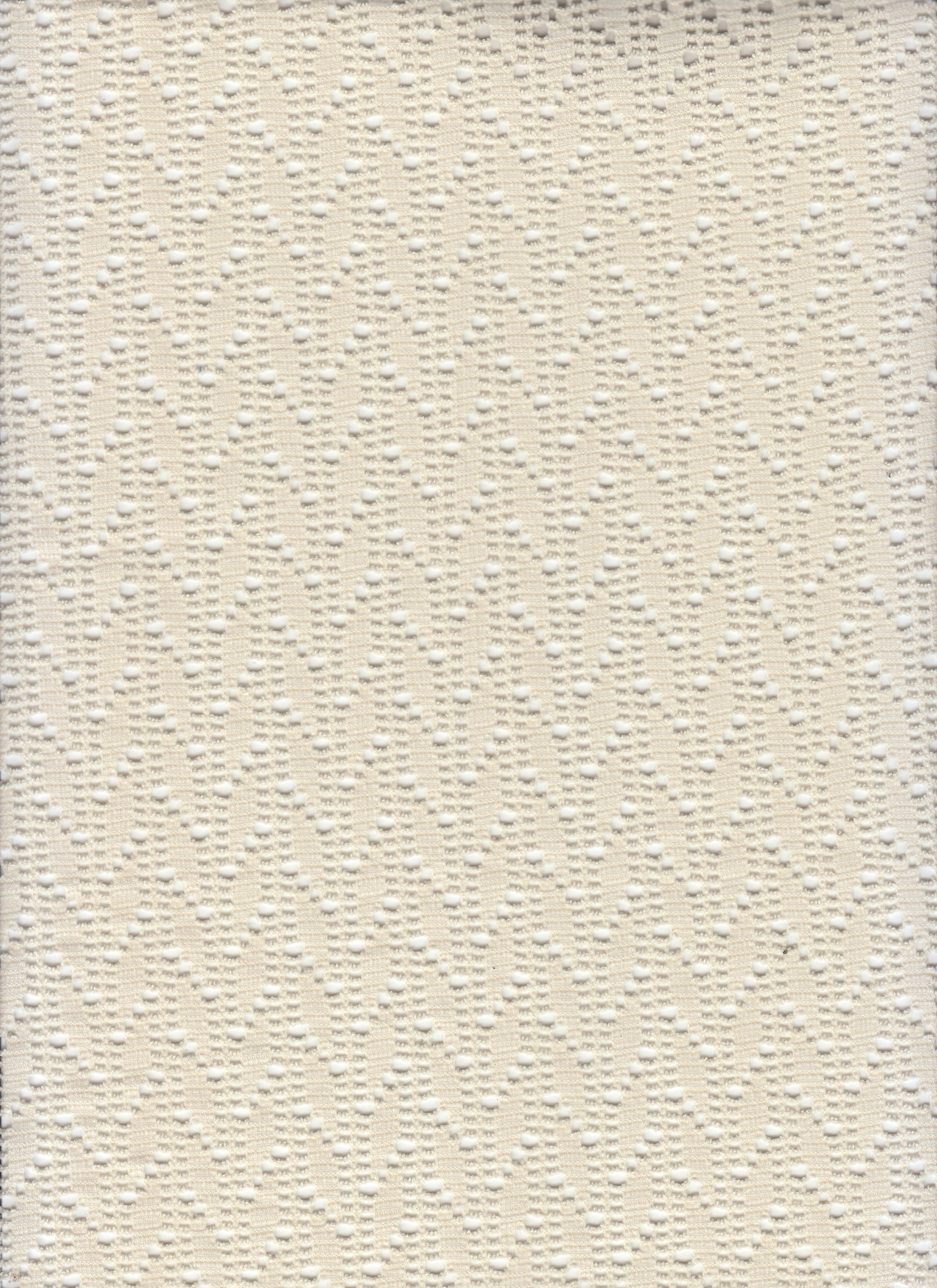 Crochet Fabric - Open-Knit Lace Texture With Soft Stretch & Lightweight Feel 