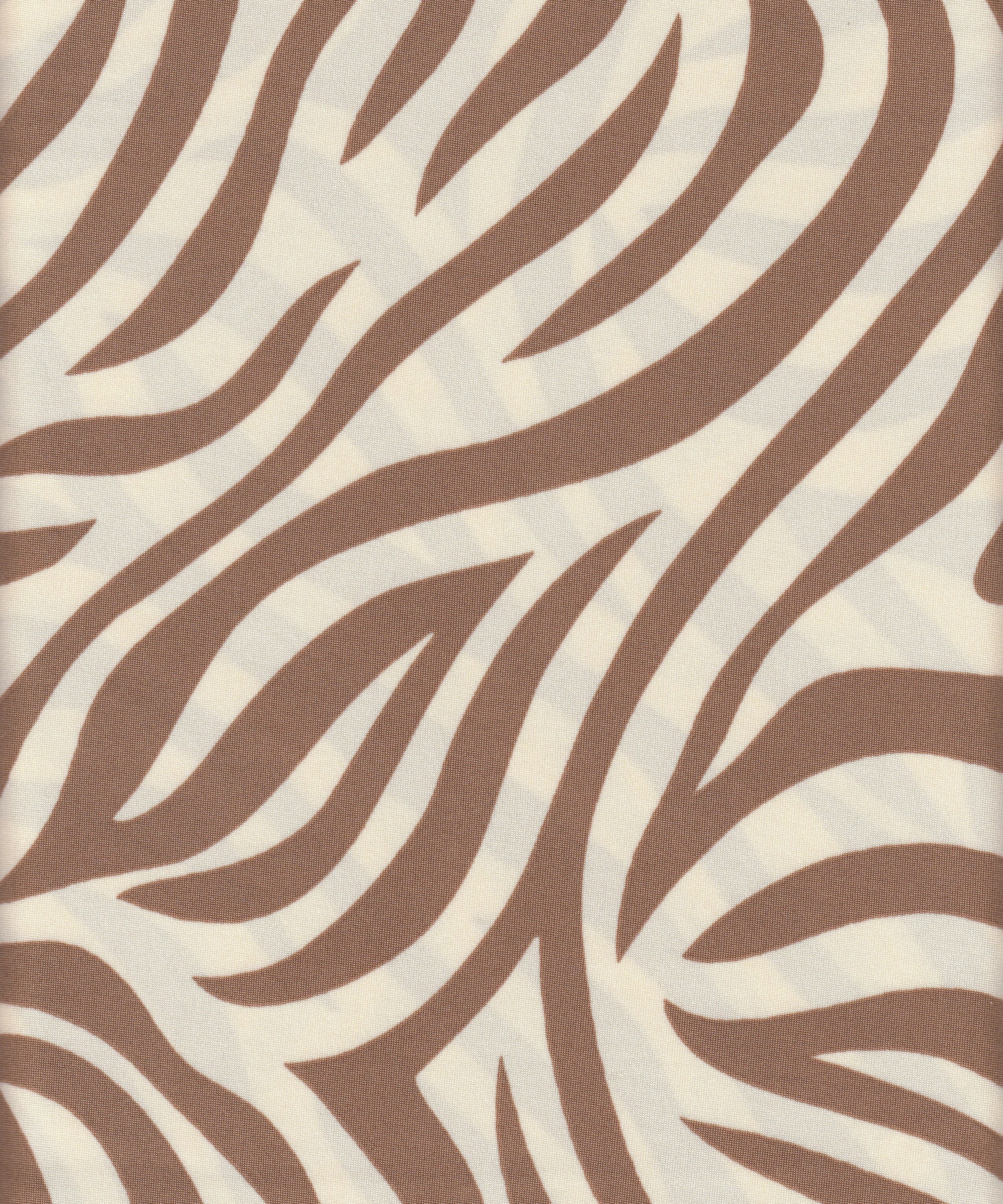 DTY Knit Fabric Non-Brushed Zebra Print, 96% Polyester 4% Spandex, 4-Way Stretch 