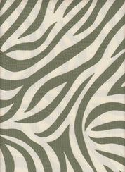 DTY Knit Fabric Non-Brushed Zebra Print, 96% Polyester 4% Spandex, 4-Way Stretch