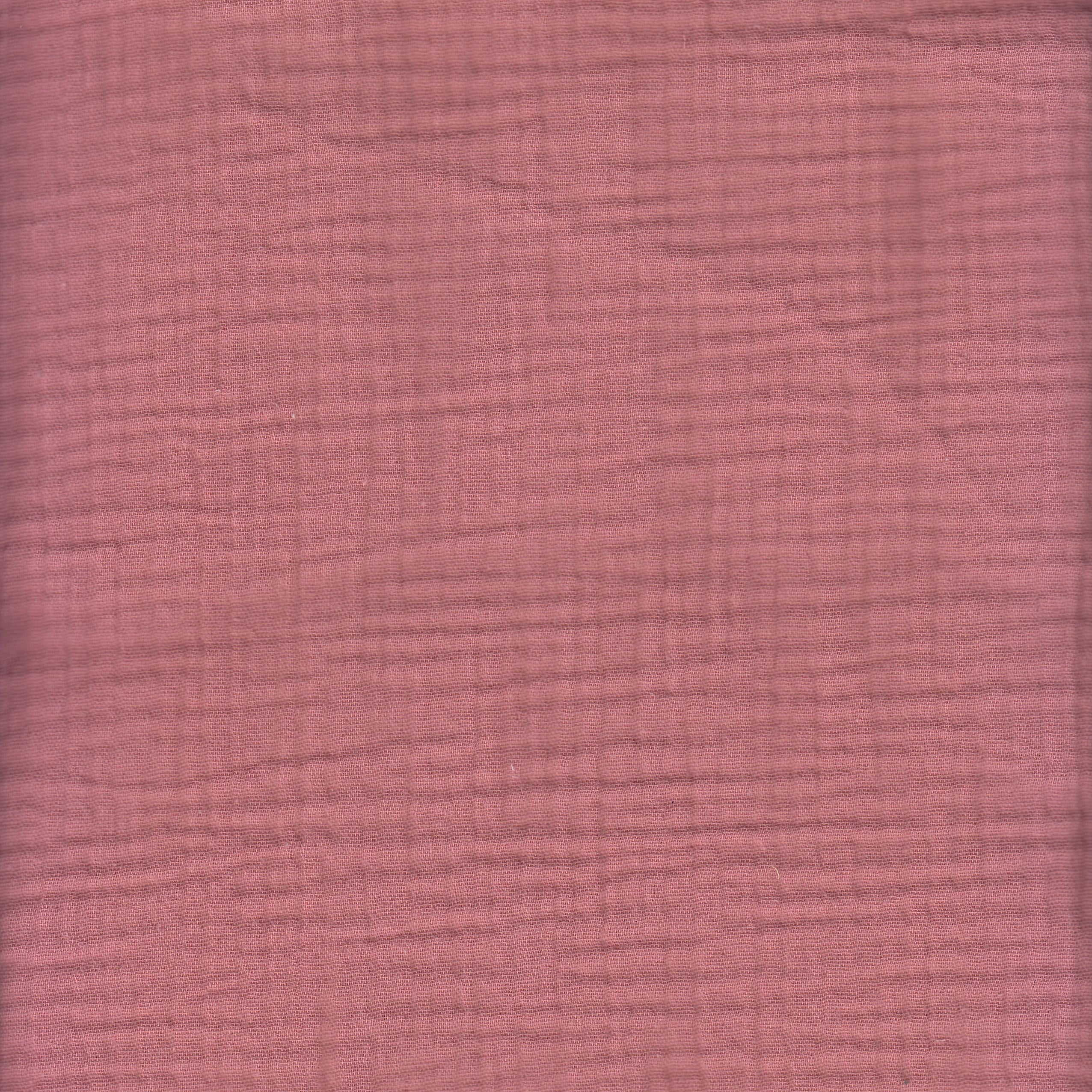 Double Gauze Fabric - 100% Cotton, Soft & Breathable by the Yard 