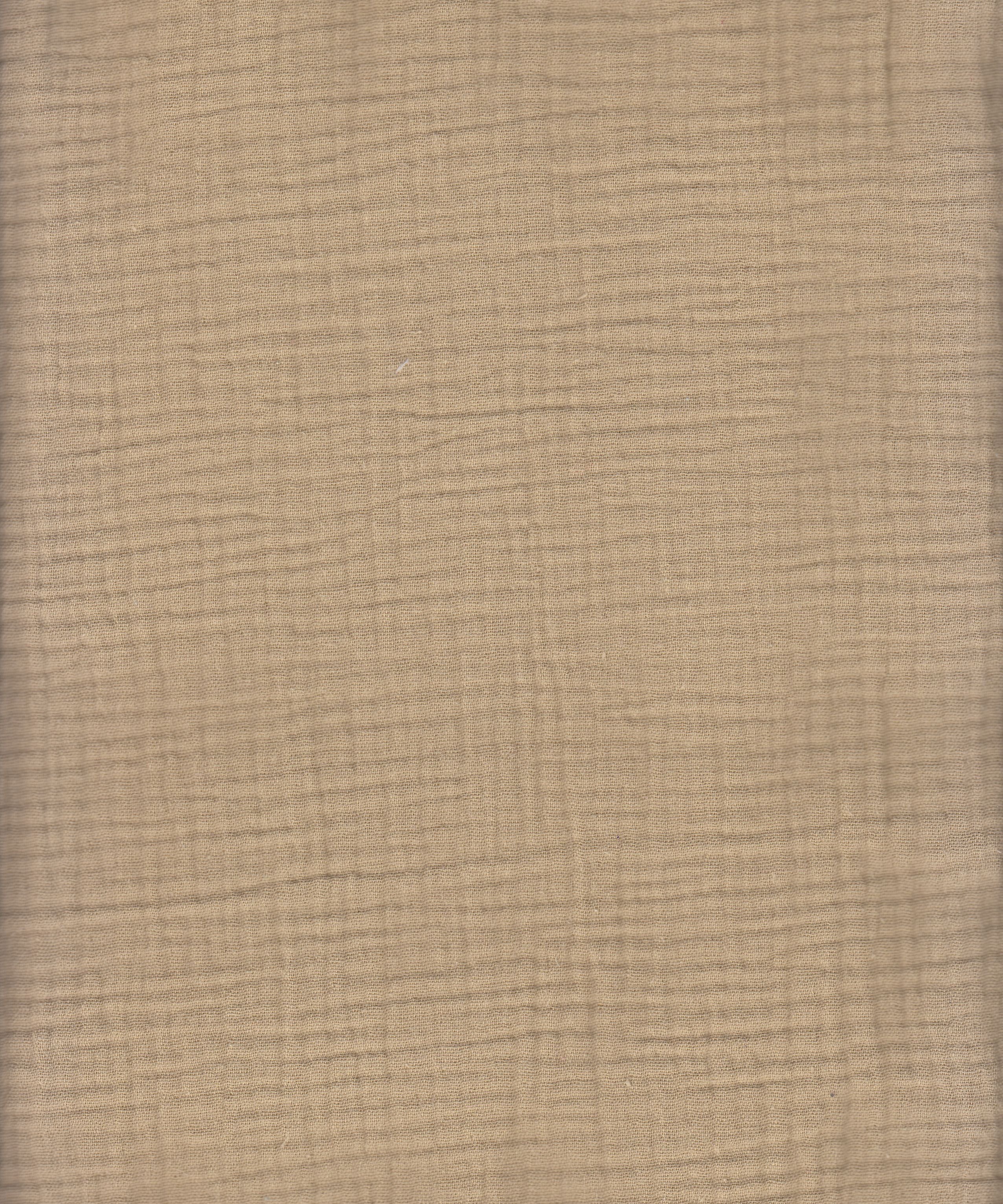 Double Gauze Fabric - 100% Cotton, Soft & Breathable by the Yard