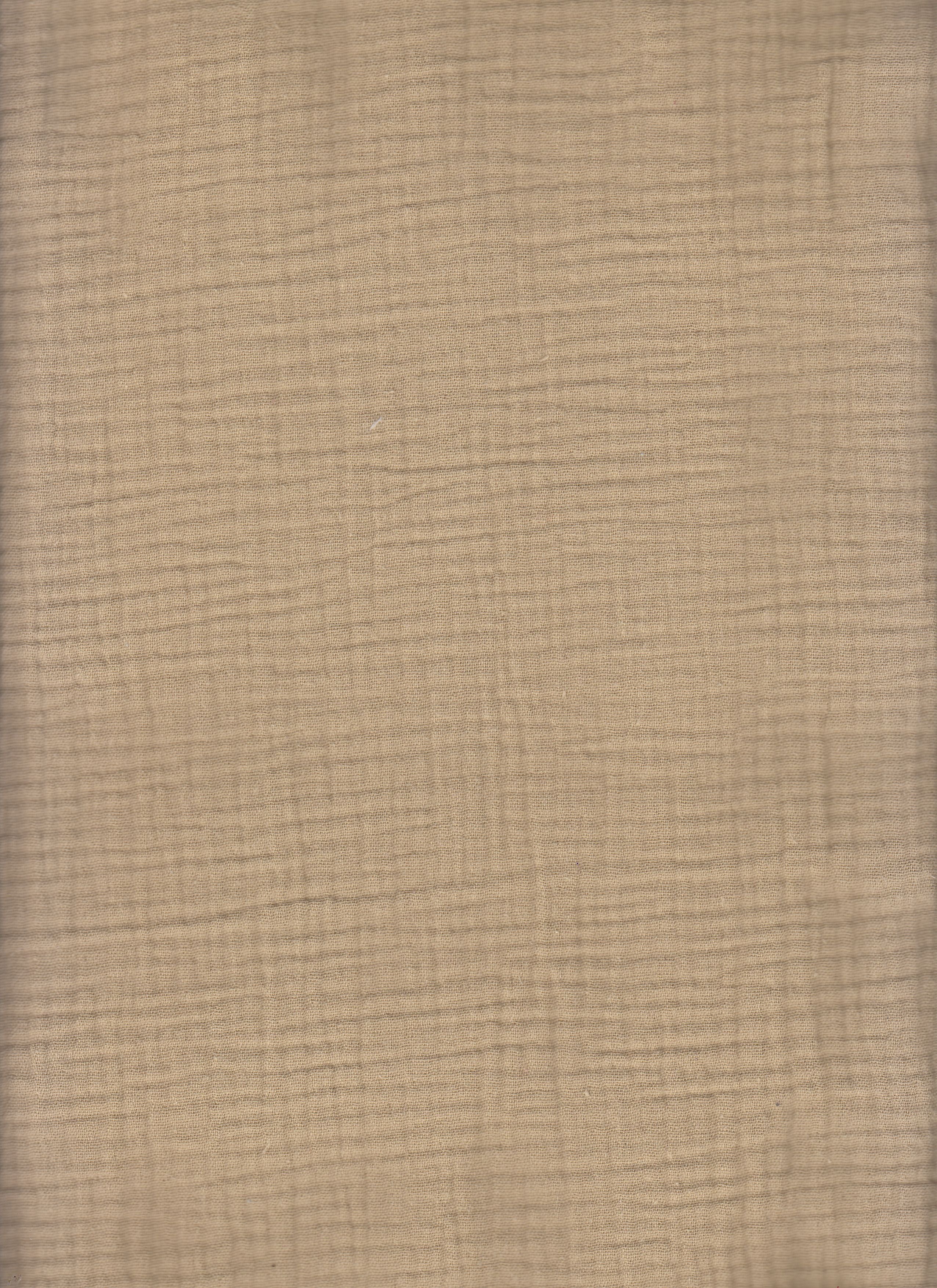 Double Gauze Fabric - 100% Cotton, Soft & Breathable by the Yard