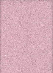Flower Jacquard Solid Knit Fabric - Textured Stretch Knit for Dresses, Tops, Skirts 