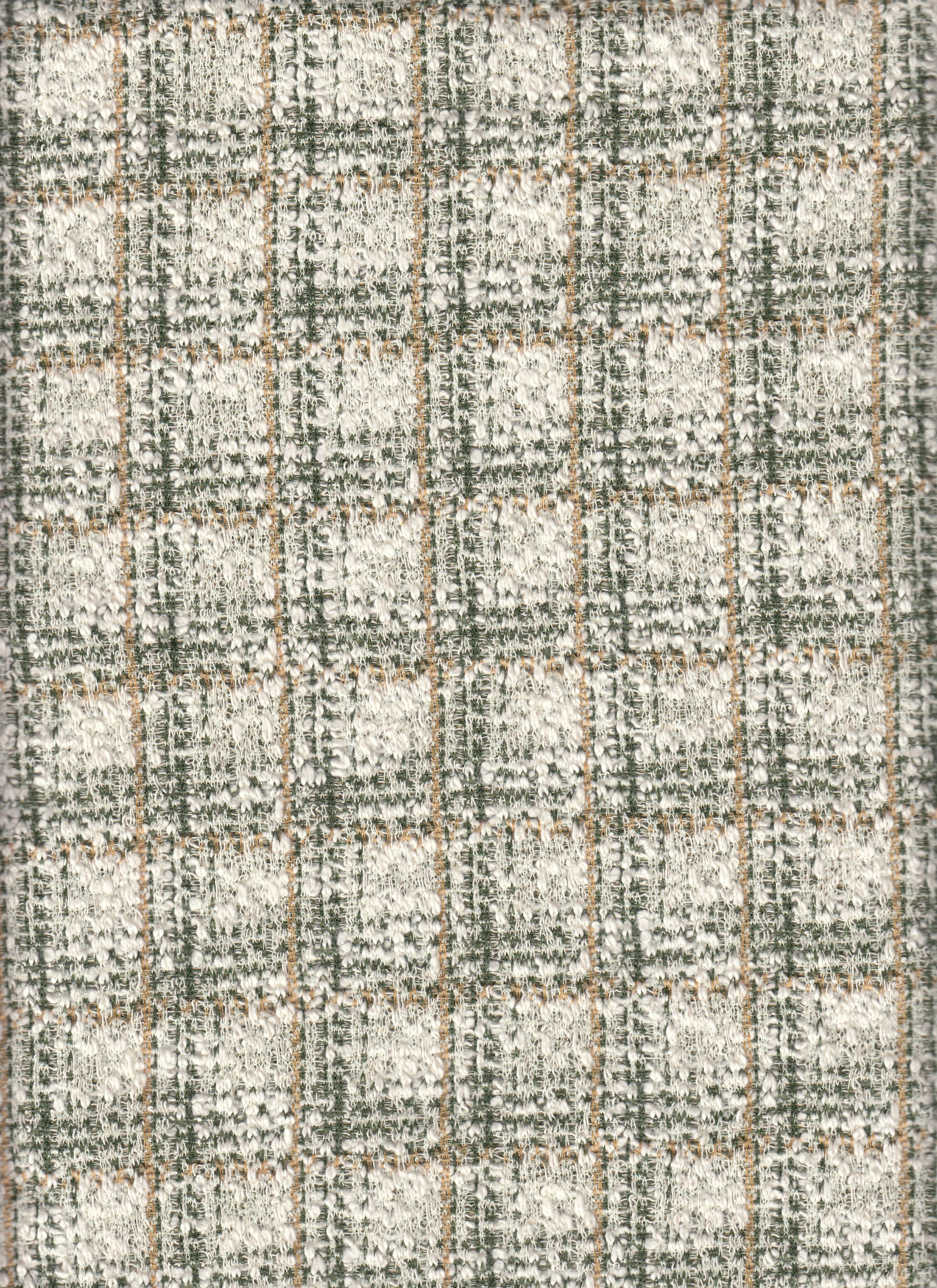 Knit Boucl  Fabric - 59% Polyester, 39% Cotton, 2% Spandex - Textured Stretch Knit for Sweaters, Jac 