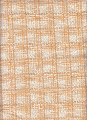 Knit Boucl  Fabric - 59% Polyester, 39% Cotton, 2% Spandex - Textured Stretch Knit for Sweaters, Jac 