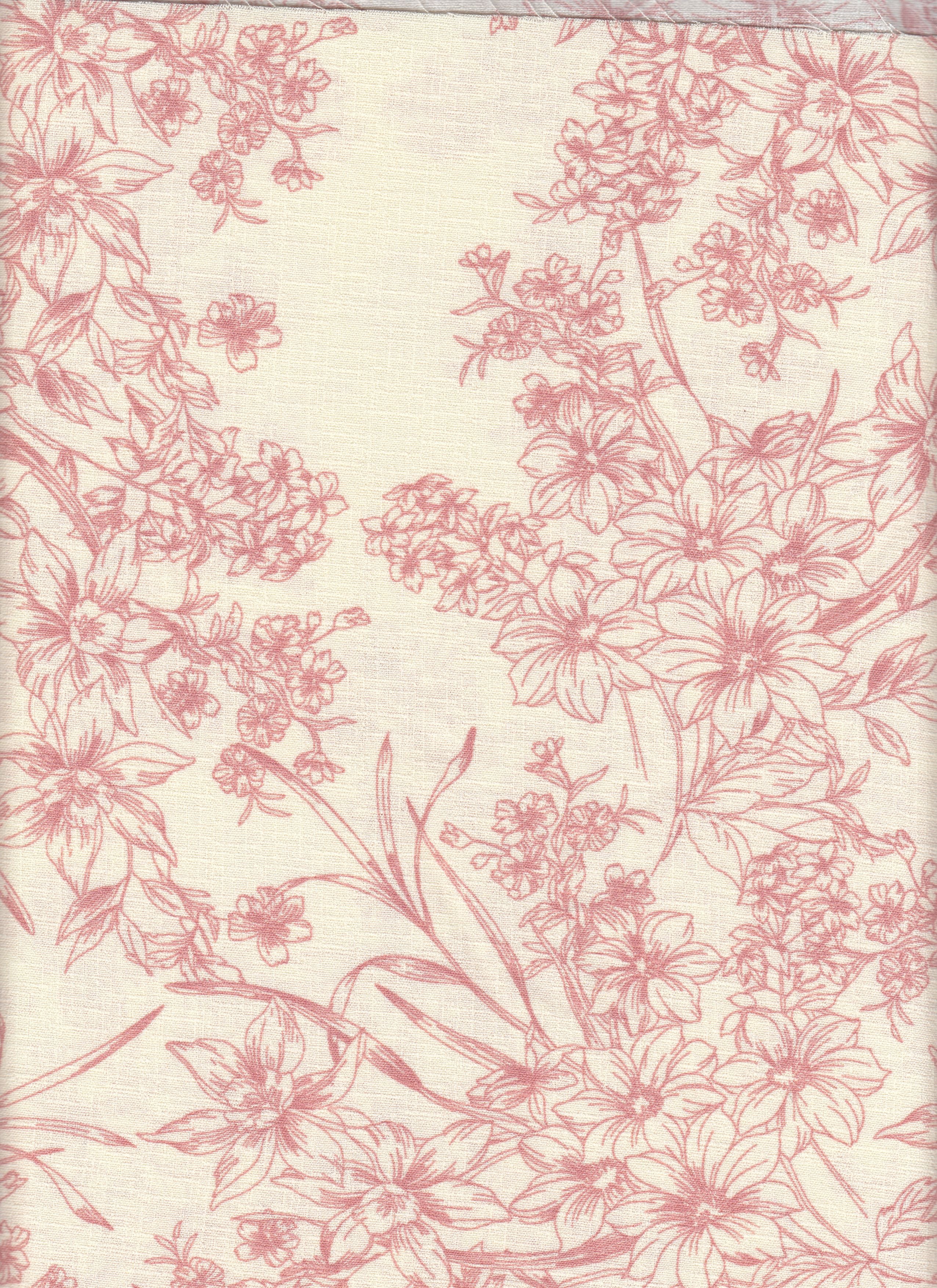 Linen Look Fabric - Classic Texture With Easy-Care Performance 