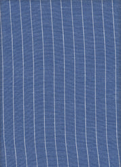 Lino 3/4" Stripe Woven Fabric - Lightweight Linen Look Fabric for Dresses, Blouses 