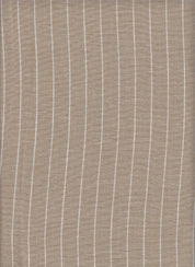 Lino 3/4" Stripe Woven Fabric - Lightweight Linen Look Fabric for Dresses, Blouses 