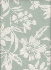 Marble Floral Printed Fabric - Soft Lightweight 80% Rayon 20% Nylon Woven Fabric 