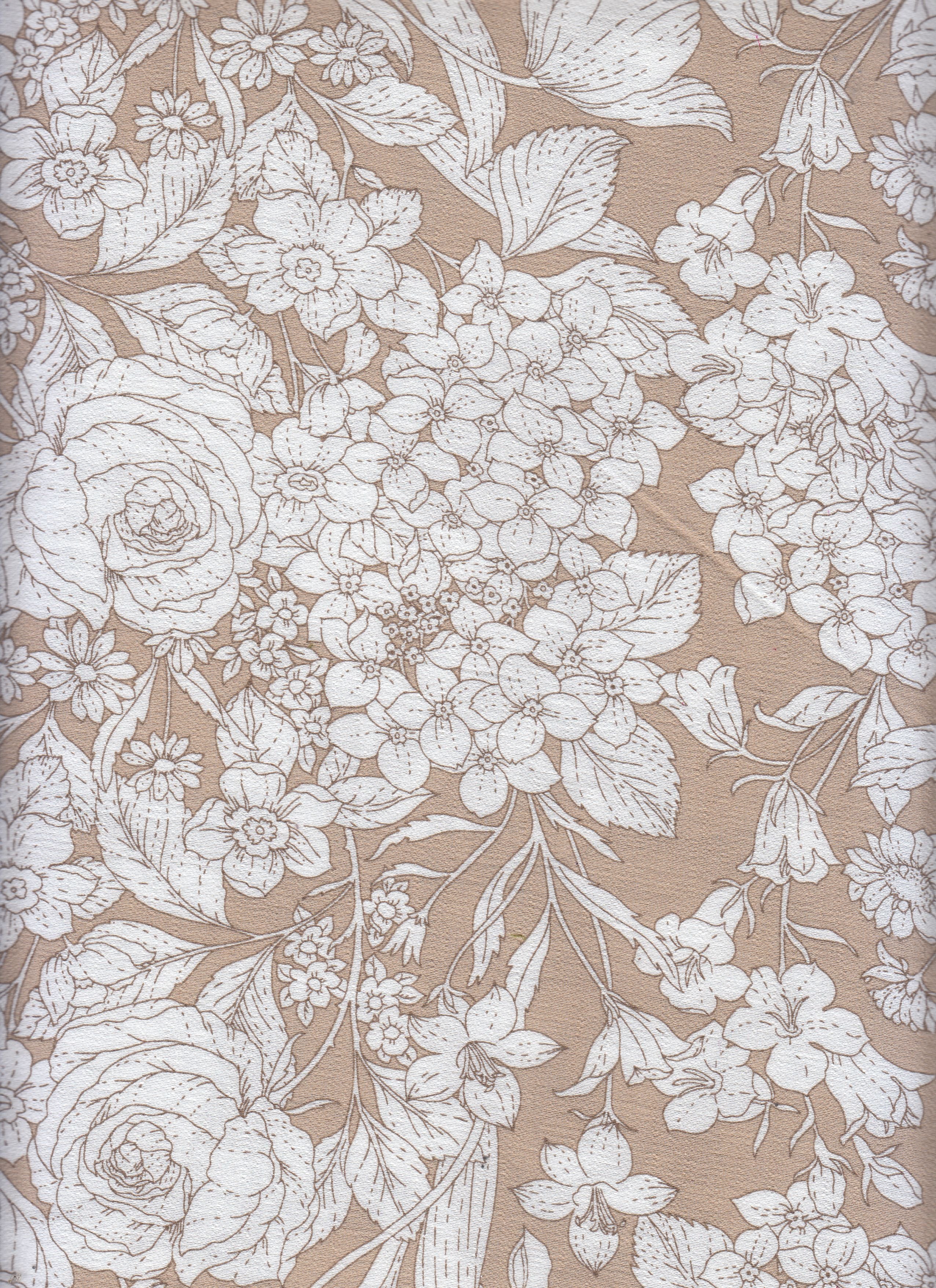 Marble Printed Fabric - Artistic Marble Print, Lightweight Drape 