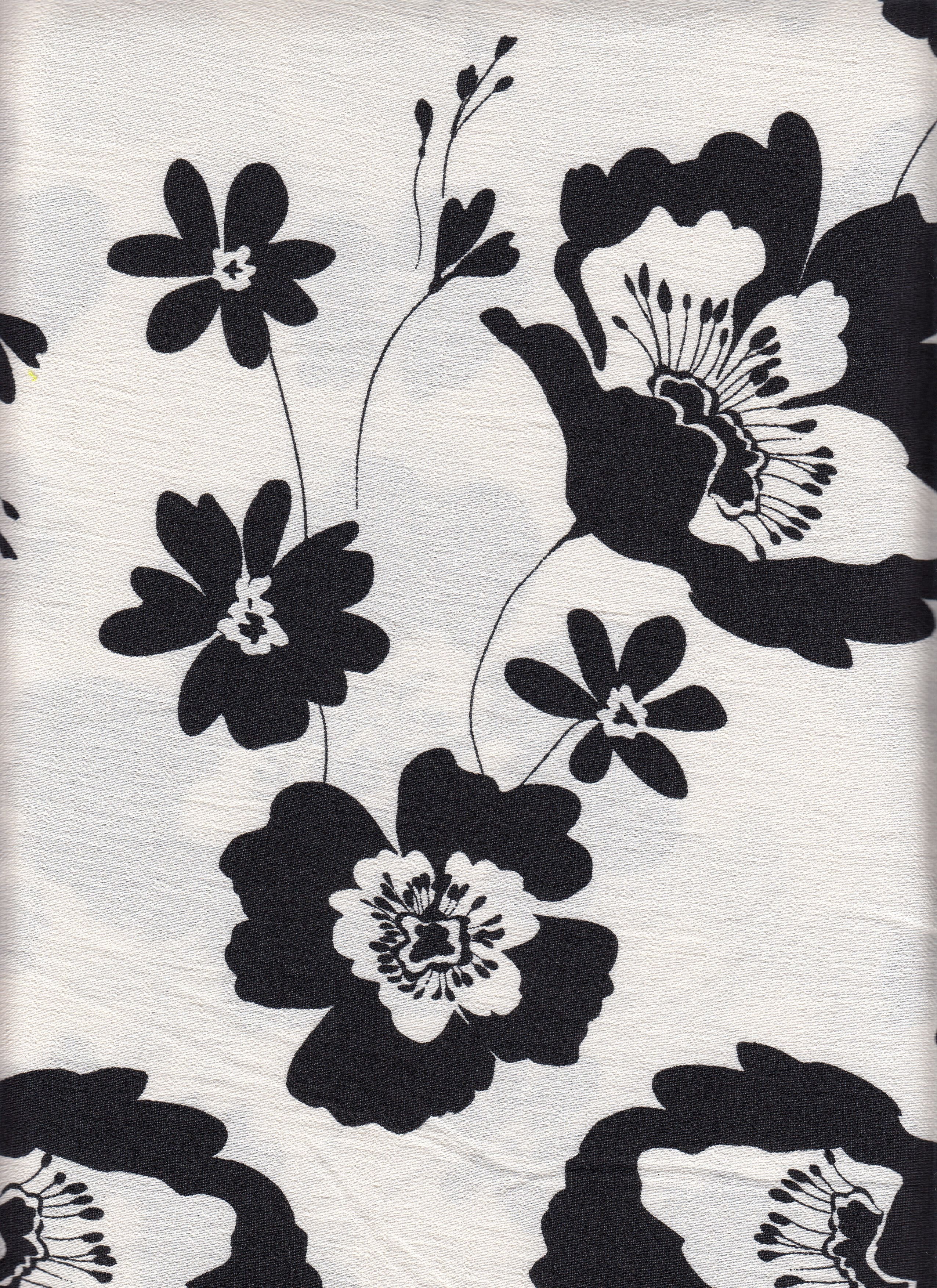 Marble Printed Fabric - Artistic Pattern, Lightweight Drape 