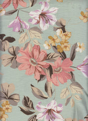Marble Printed Fabric - Artistic Texture, Soft Structure 