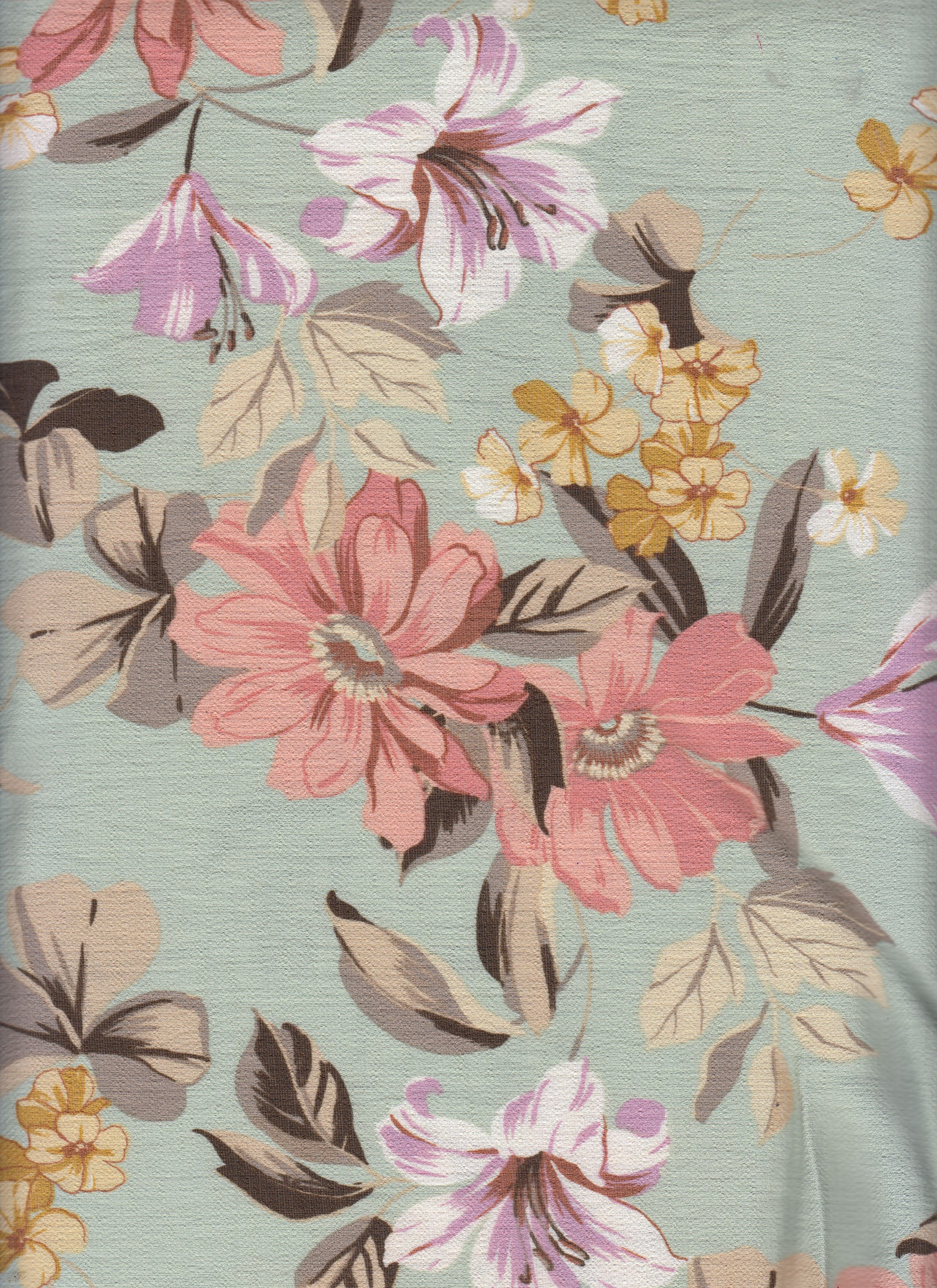 Marble Printed Fabric - Artistic Texture, Soft Structure 
