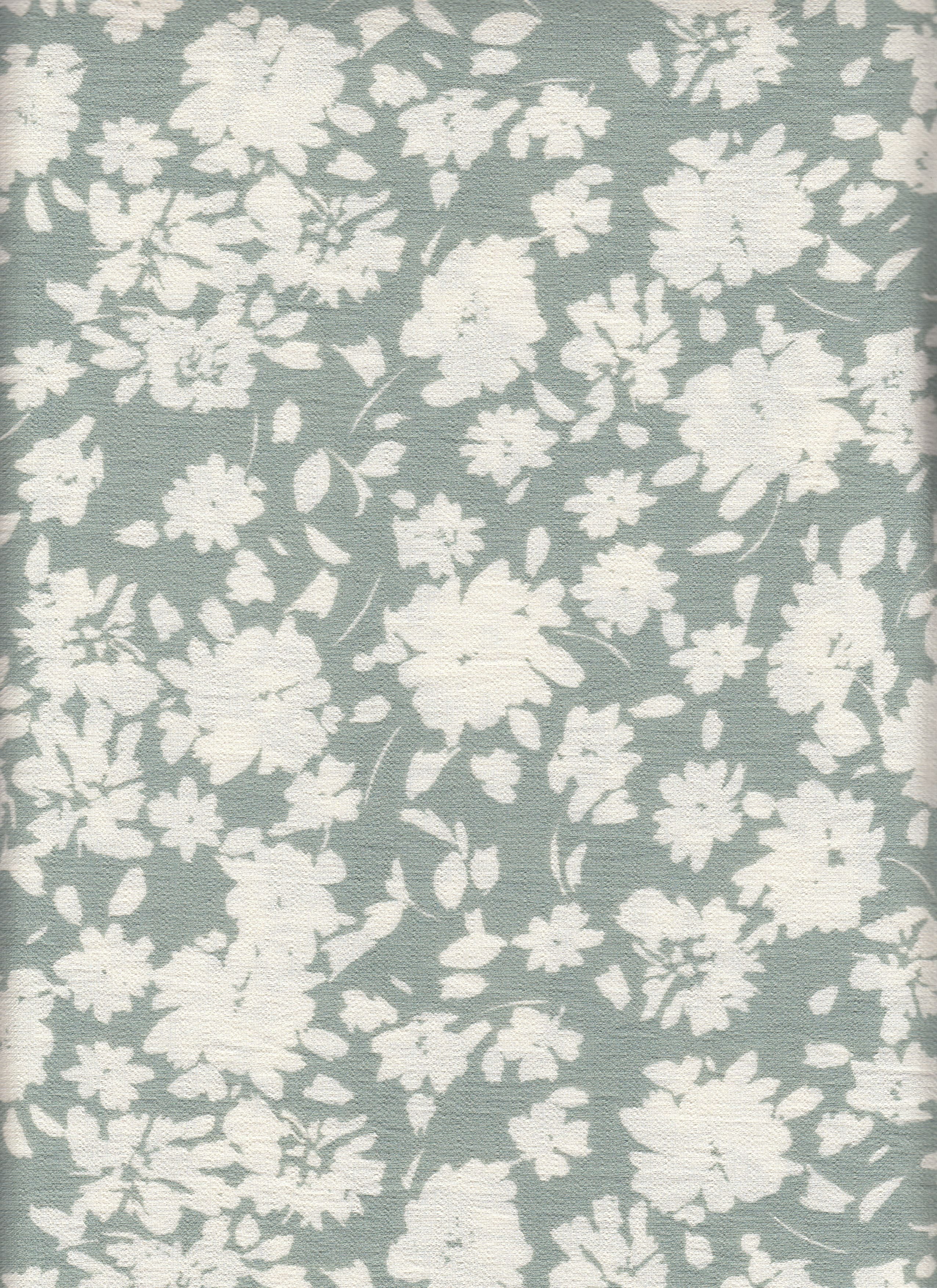 Marble Printed Floral Fabric - 80% Rayon 20% Nylon - Flower, Small Flower & Leaf Lightweight Woven F 