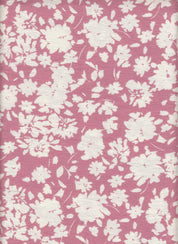 Marble Printed Floral Fabric - 80% Rayon 20% Nylon - Flower, Small Flower & Leaf Lightweight Woven F 